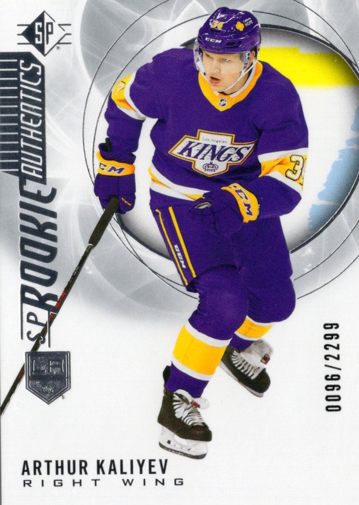 2020-21 SP #104 Arthur Kaliyev Jersey