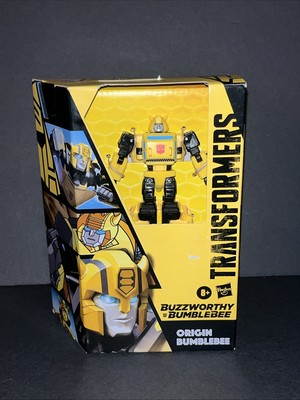 New Transformers Buzzworthy Bumblebee Origin Bumblebee Figure