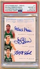 2012-13 National Treasures Parish Bird McHale Trios Triple Auto #1 (02/10) PSA 8