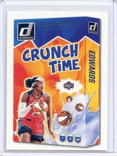 2025 Donruss WNBA Crunch Time NO.4 Aaliyah Edwards, Washington Mystics