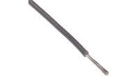 PrzewóD Do UrząDzeń Ptfe Ptfe Szary, 100M 0,08 Mm² 7/0,12 Mm, 300 V, -75 → +200C