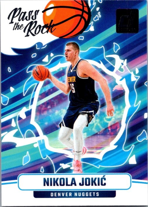 2024-25 Donruss #8 Nikola Jokic Pass the Rock | eBay