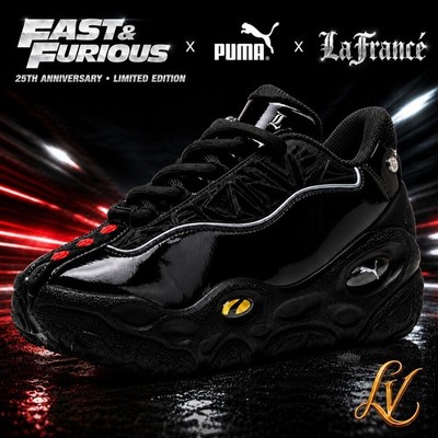 PUMA × FAST & FURIOUS × LAFRANCÉ   RNR LA   25TH ANNIVERSARY   MENS SNEAKERS 