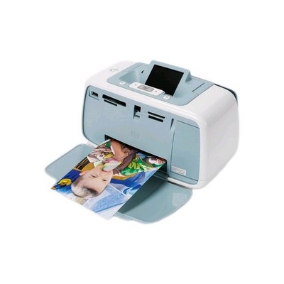 HP Photosmart A526 tragbarer digitaler Tintenstrahl-Fotodrucker mit Netzkabel & Handbuch