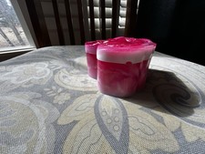 Cuore in resina multicolore