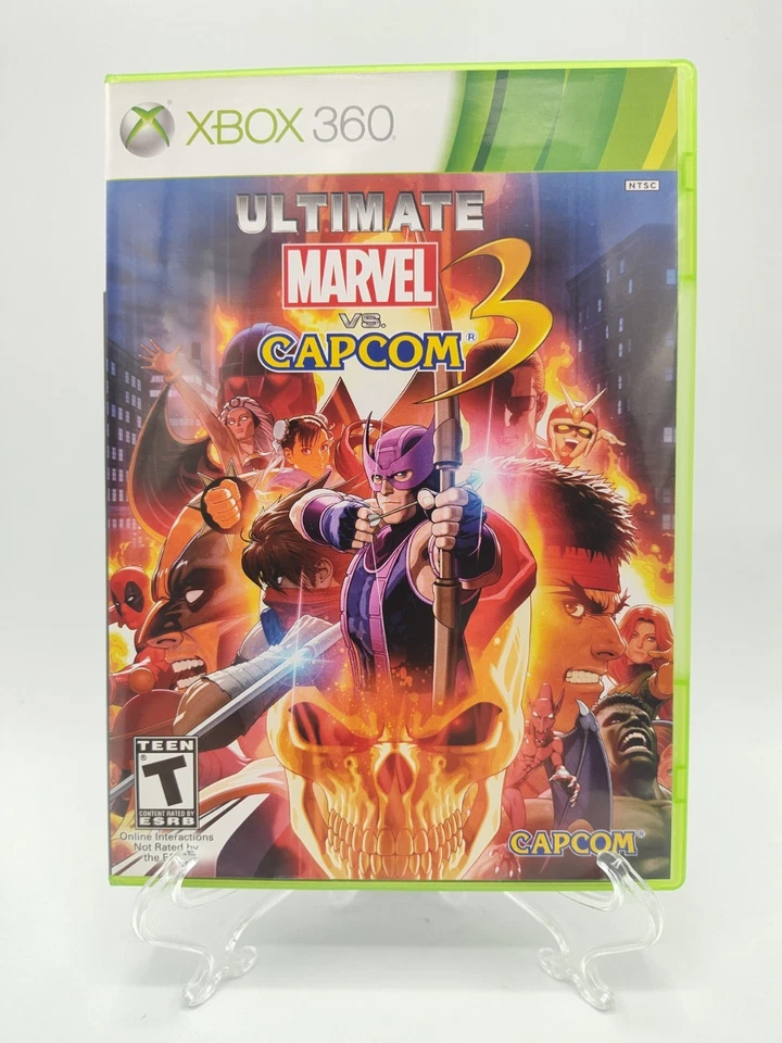 Ultimate Marvel vs. Capcom 3 (Xbox 360, 2011) *CIB* NEAR MINT* Tested! FREE SHIP - Image 2 of 4