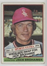 1976 Topps Traded Jack Brohamer #618 2c8