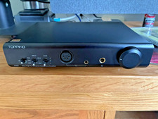 TOPPING A90 Black Class A Headphone Amplifier, Balanced XLR/RCA Inputs