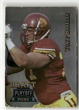 1995 PLAYOFF PRIME #186 TONY BOSELLI JACKSONVILLE JAGUARS RC