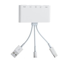 1PC 5 in 1 Memory Card Reader USB 3.0 OTG Adapter SD Card Reader For iPhone/iPad