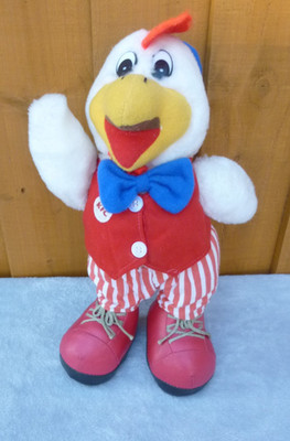 Vintage KFC Chicky das Huhn Hahn weiches Plüschtier 12 Zoll