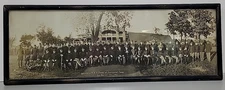 Antique Yard Long Officers w/U.S. Troops Tournament Camp Demoines Iowa 1910