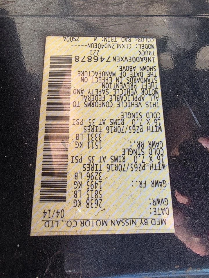 Módulo de control electrónico ECM del motor 6 cilindros compatible con 14-15 FRONTIER 28950950 Foto 3 de 4