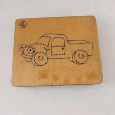 Truck #2 Transportation Ellison Educational Equip Accucut Wood Dies 6"x5" 