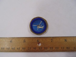 BSA Vintage 1940's Airplane Design Type C Merit Badge