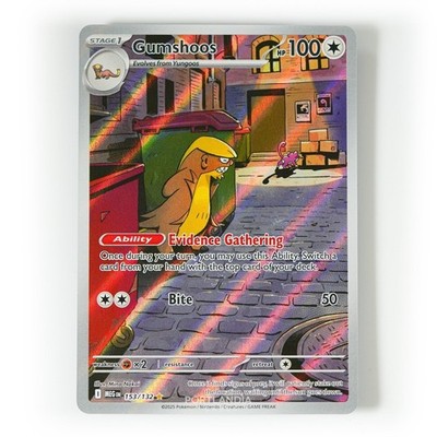 Pokemon - Gumshoos - 153/132 - Mega Evolution - Illustration Rare