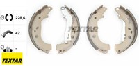 Textar 91062000 Bremsbackensatz 4 Bremsbacken Trommelbremse