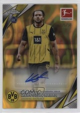 Almugera Kabar Chrome Bundesliga 2024/25 Gold Lava Refractor /50 Auto
