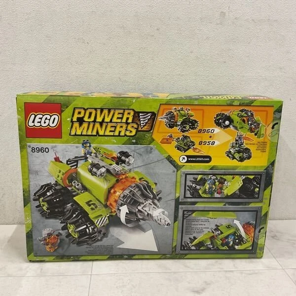 NEW LEGO POWER MINERS: 8960 Thunder Driller Factory Sealed Box Express F/S - Image 2 of 4