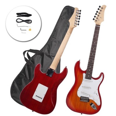 GST Electric Guitar Rose wood Fingerboard for Student +Gigbag for Student