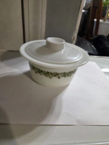 VTG Pyrex/Corning Spring Blossom/Crazy Daisy Casserole Dish/Bowl with Lid