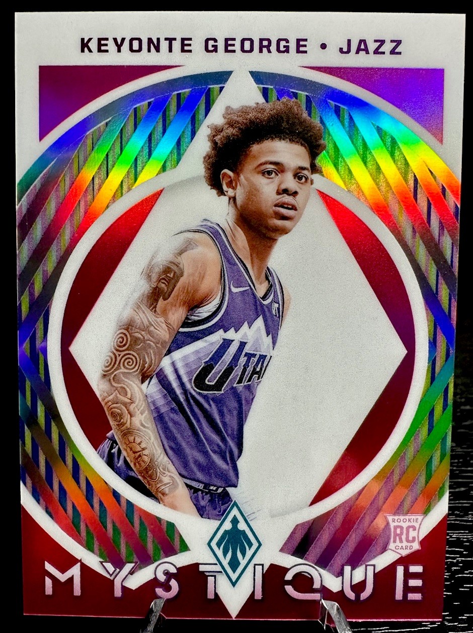 2023-24 Panini Phoenix Mystique Pink /99 Keyonte George #20 Rookie RC Jazz