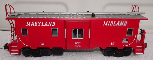 MTH 20-91196 O Maryland Midland Bay Ventana Caboose #15 LN SIN caja | Zustand: Used