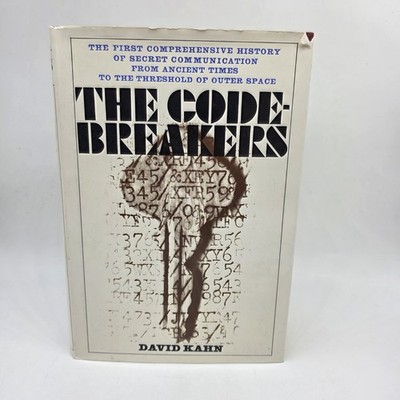 The Code Breakers David Kahn 1967 First Printing Hardcover Book 1st Ed