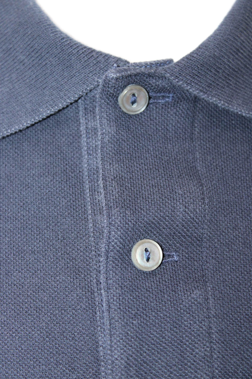 J Crew Mens Basic Short Sleeve Solid Blue 100% Co… - image 8