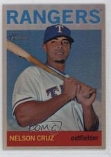2013 Topps Heritage Chrome Refractor 116/564 Nelson Cruz #HC17 14lm