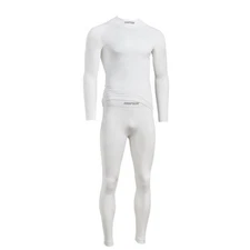 Simpson Racing 20194YW Pro Fit Base Layer - Bottom (Only) - Adult 3XL - White