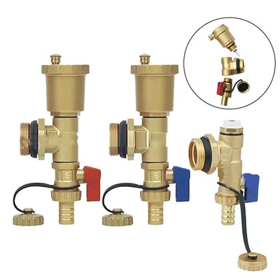 Simplified Maintenance on Automatic Air Vent Brass Heating System Unit