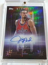 2025 Topps Midnight Juwan Howard AUTO Holo Dark Marks - On Card Autograph