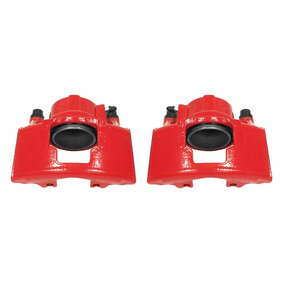 Power Stop Brake Calipers For Chevy Express 2500/3500 1996-2002 Front Red Pair - Image 2 of 4