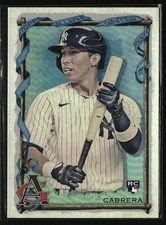 2023 Topps Allen & Ginter Silver Portrait Oswaldo Cabrera #146 RC Yankees