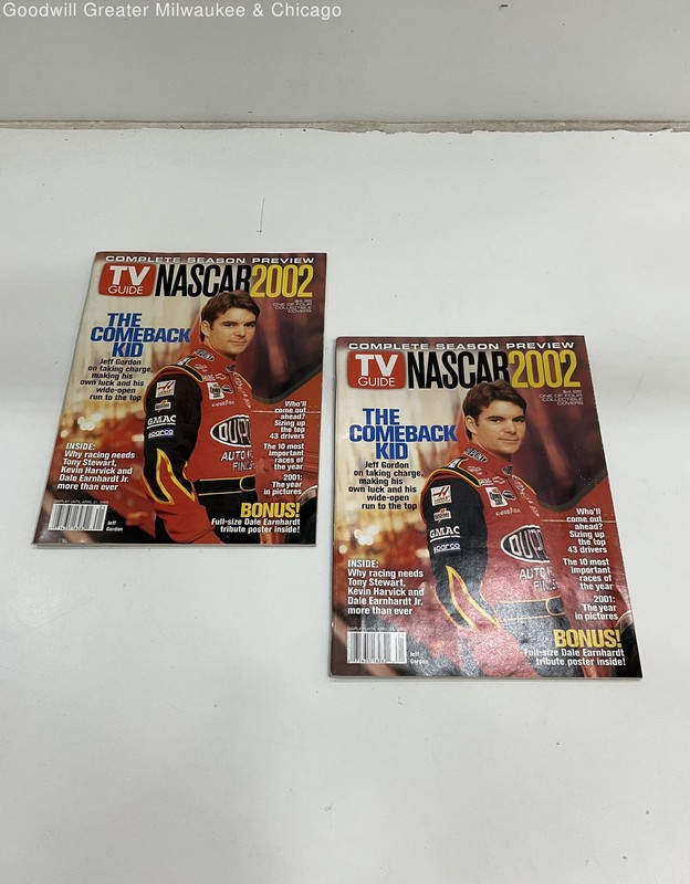 NASCAR TV Guide 2002 Ft. Jeff Gordon (2)