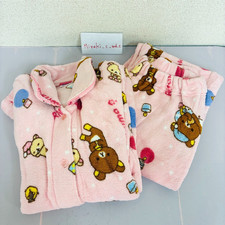 San-X Rilakkuma Korilakkuma Pajamas Pink Fluffy Pajamas Pink 2 Set Kiiroitori