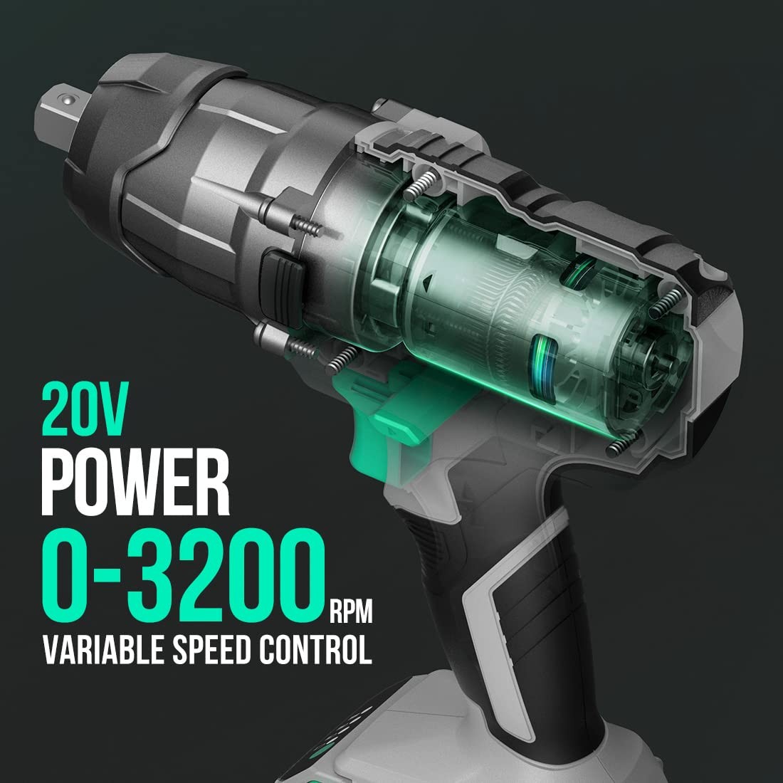 Cordless Impact Wrench bare tool