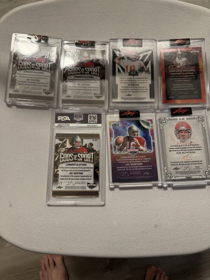 Colección Joe Montana 1/1 Foto 2 de 4