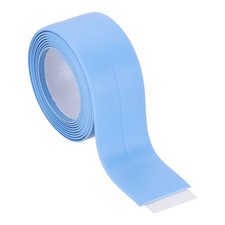 1" x 3.3 ft Caulk Tape, Caulk Strips PVC Self Adhesive for Bathroom, Blue
