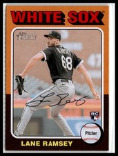 Lane Ramsey 2024 Topps Heritage #353 RC Rookie Chicago White Sox