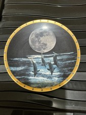 Moonlight Fantasy Plate Collection Moonlight Fantasy Dolphin Plate  By Lenox