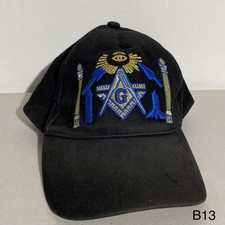 Freemason Mason Masonic Baseball Cap Hat Snapback Embroidered Adjustable Unisex