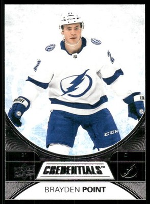 2021-22 Upper Deck Credentials #7 Brayden Point