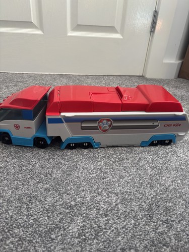 Paw Patrol Truck With Cars And Figures Great Condition - Picture 1 of 5
