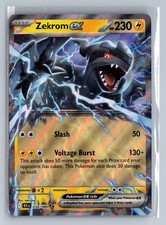 Zekrom ex Double Rare SV: Black Bolt 034/086 NM Holo