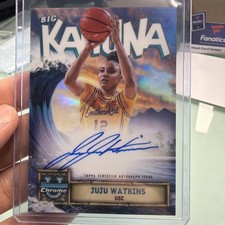 2024-25 Bowman University Chrome - The Big Kahuna Autographs JuJu Watkins...