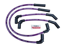 10mm Spark plug wires Purple 2018-2023 Harley Davidson Softail 2024+ Road King