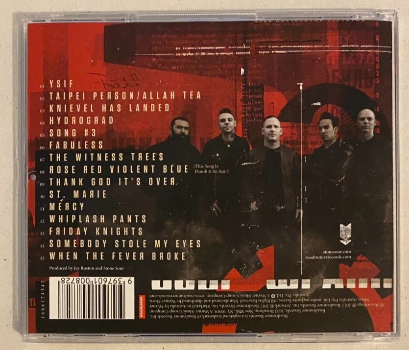 Stone Sour – Hydrograd CD 2017 - Image 2 of 3