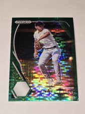 2021 Panini Prizm Draft Picks - Daniel McElveny #PDP166 Green Pulsar Prizm (RC)